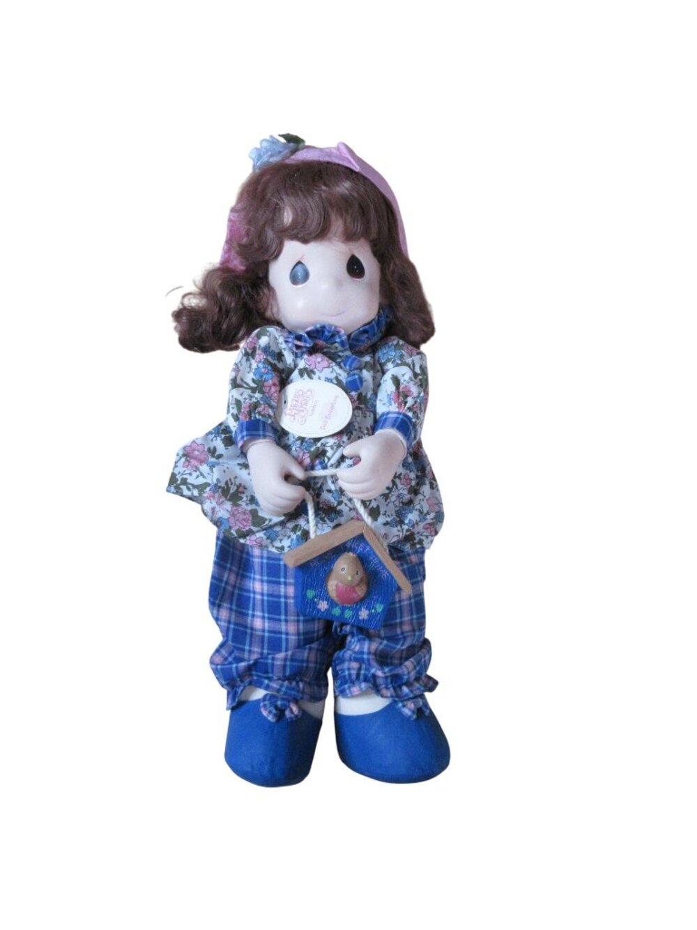 Precious Moments 16" Doll - Robin with Bird House Vintage 1994 # 1081